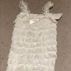 Baby girl vintage romper